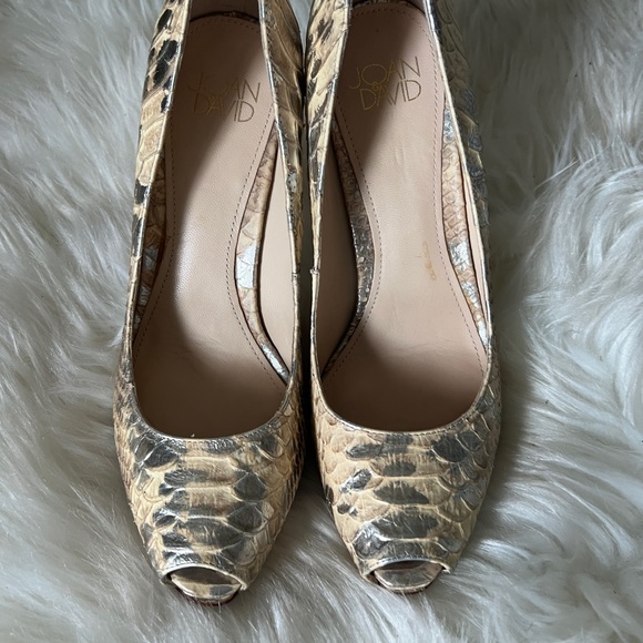 Joan & David Snakeskin heels - Picture 2 of 3